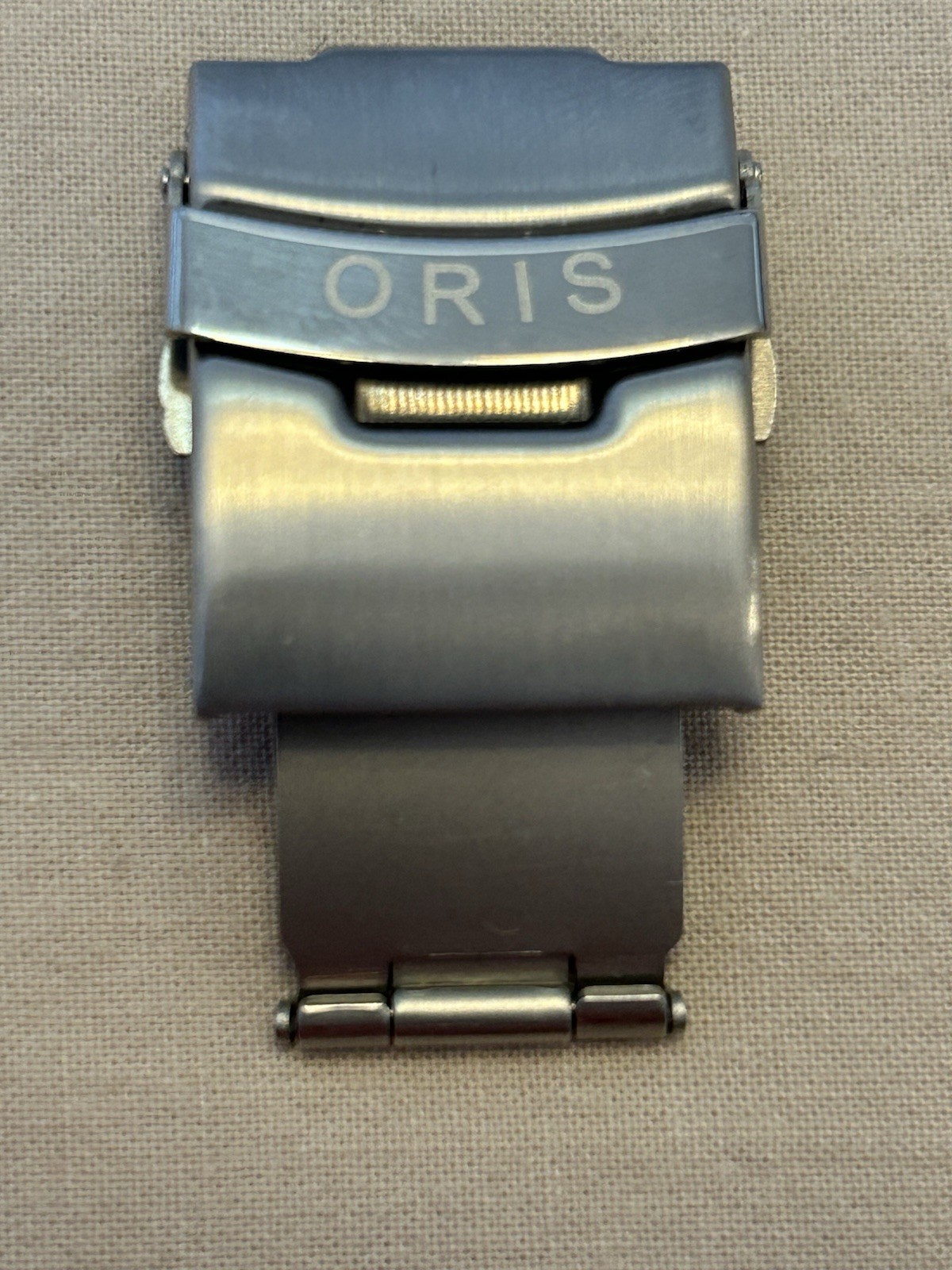 Oris Deployment Deployant Clasp Buckle Bracelet Steel