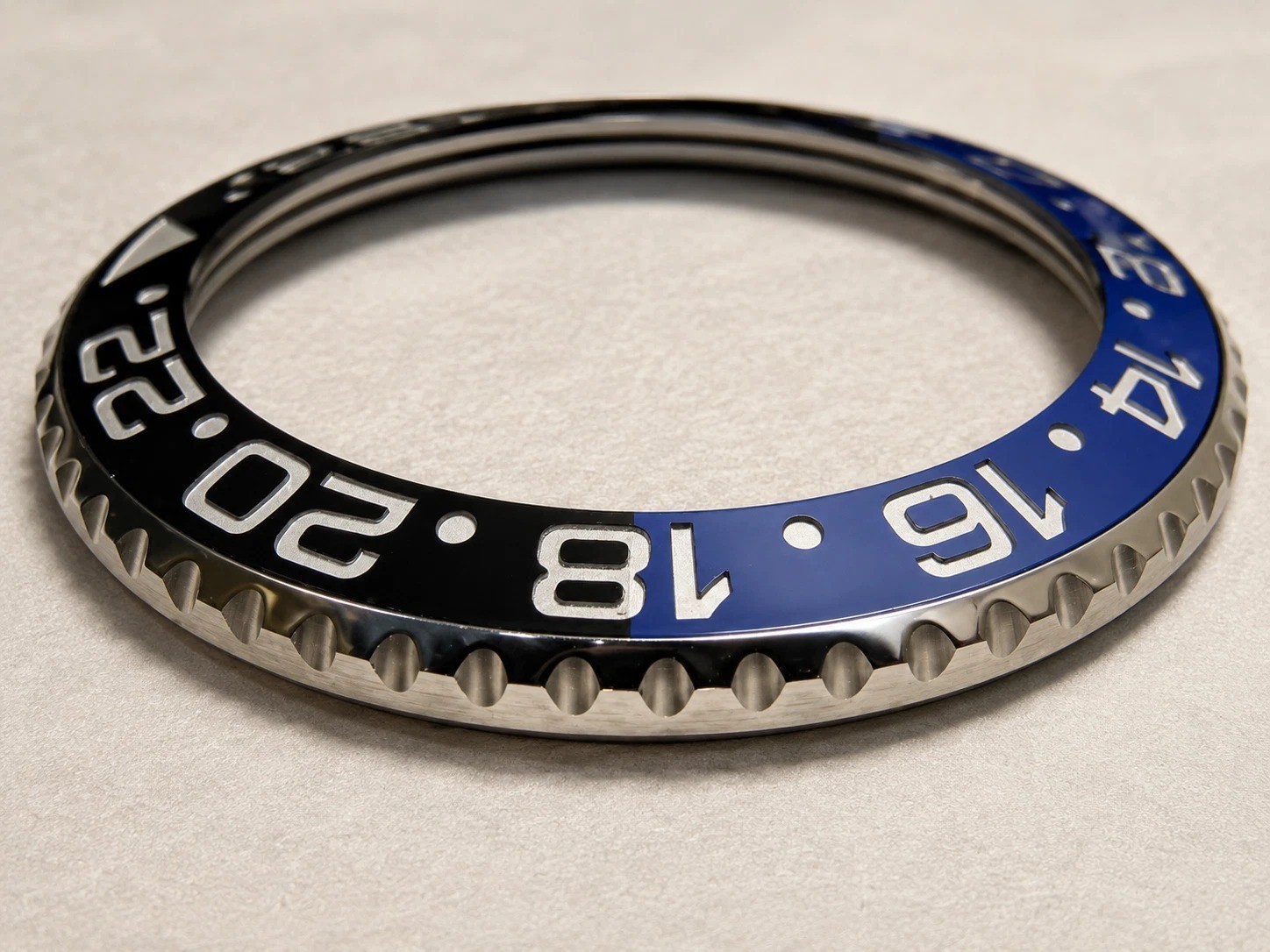 Bezel Batman Ceramic Insert for Rolex GMT Master II 116710LN,116710BLNR,116719