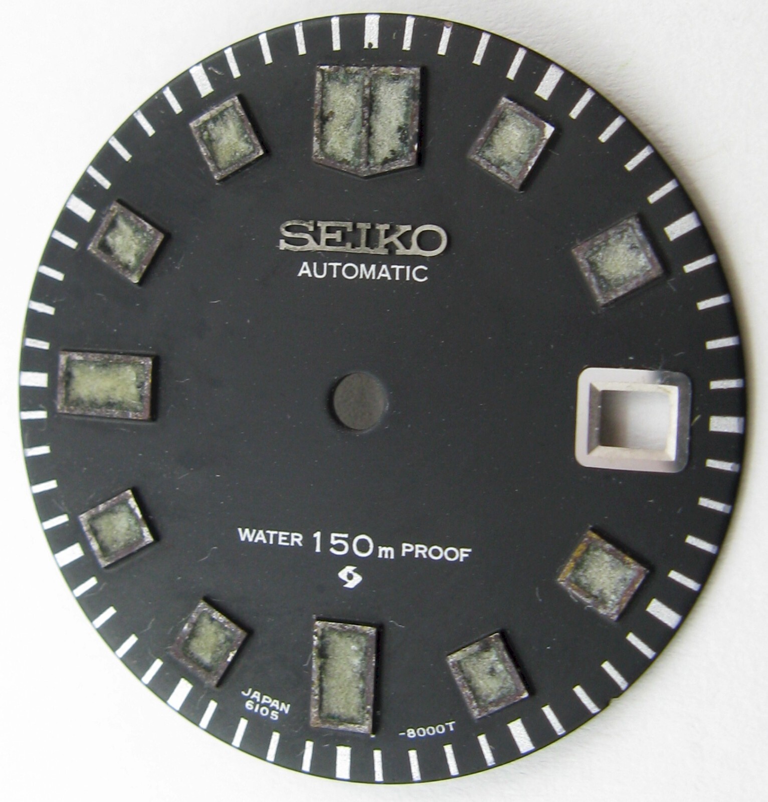 Seiko dial 6105 8000 automatic diver watch part …