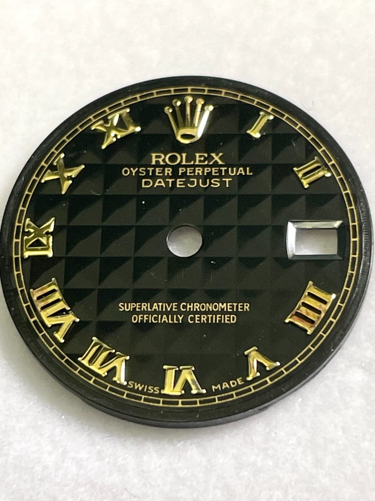 Factory Original Rolex Ladies DateJust Black Pyramid Dial 6917/69178/79173 /