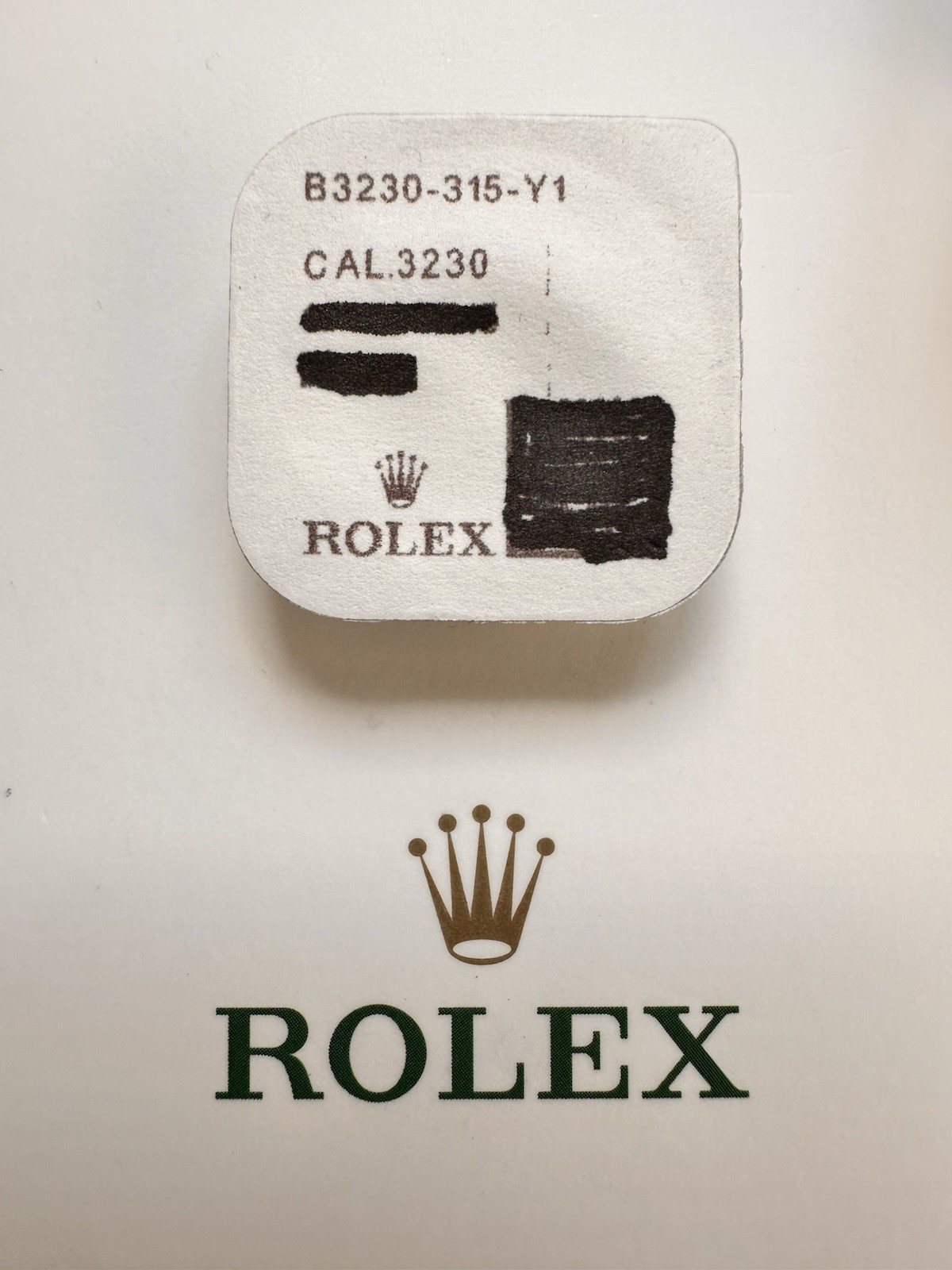 Genuine Rolex 3230-315 Barrel 3230 3235 3255 3285 New/sealed