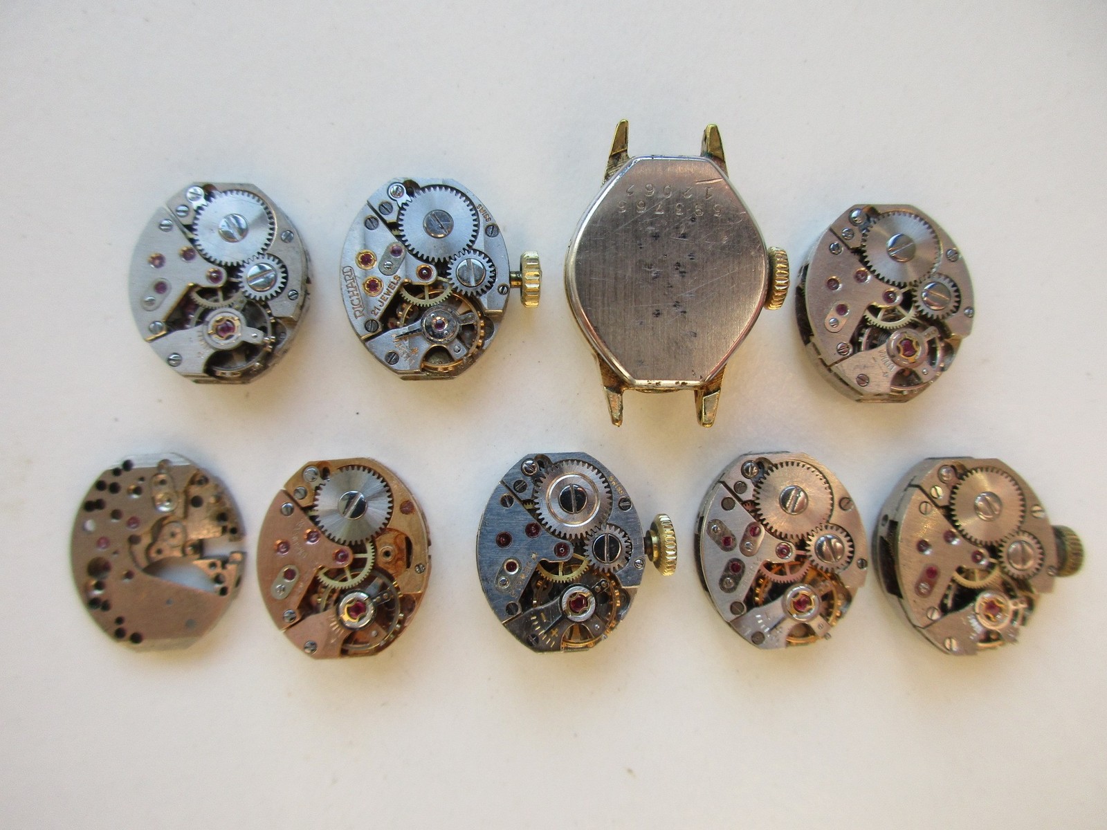 AS A. Schild cal. 1012 Swiss used watch movements & parts