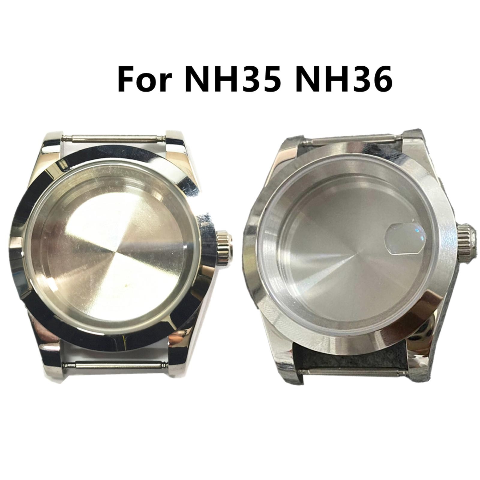 39mm Watch Case Waterproof For Seiko NH35 NH36 Watch Movement Replace Parts nq