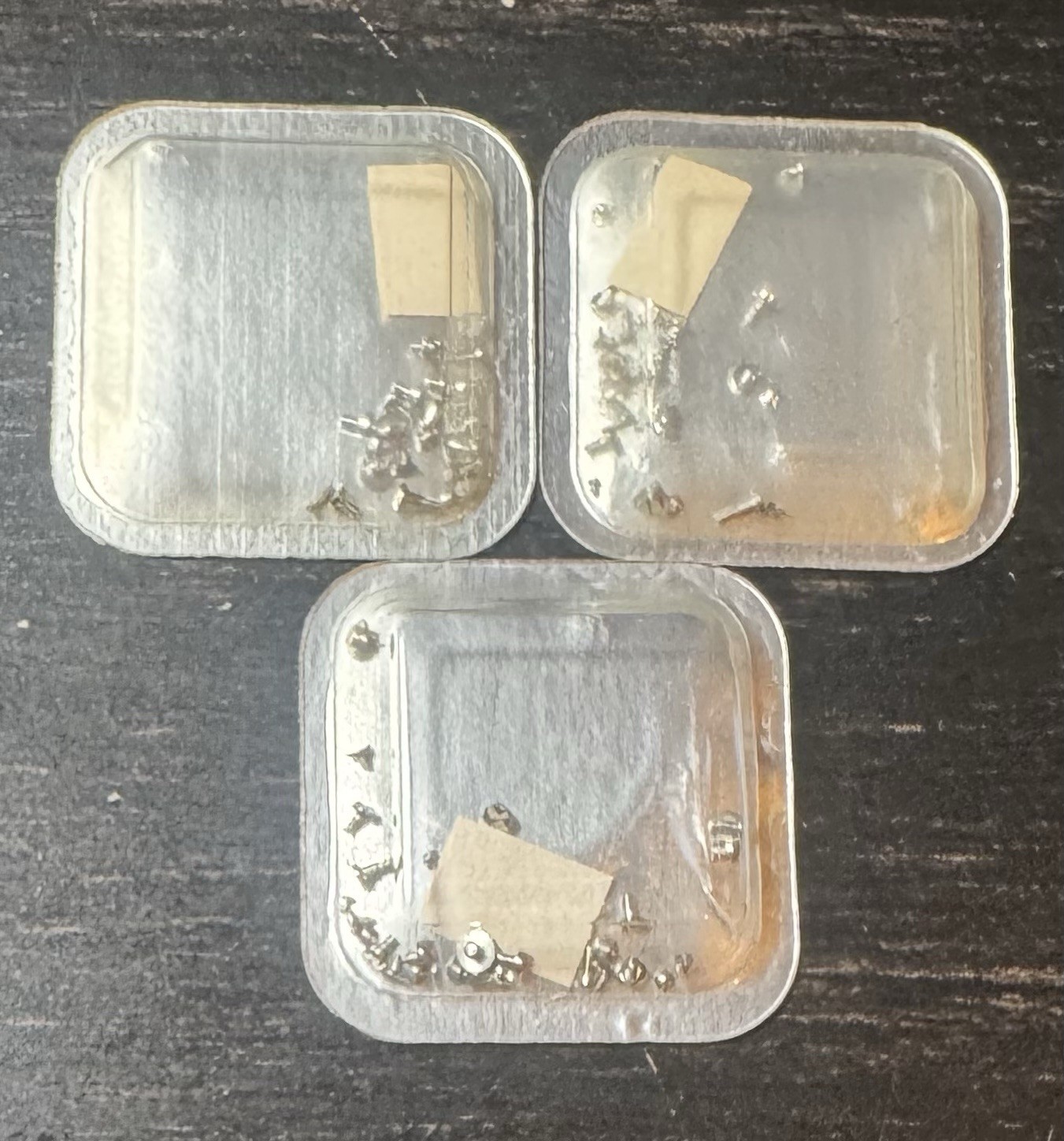 Rolex Cal. 2130 Part 5000 Set Of Screws 2130-5000