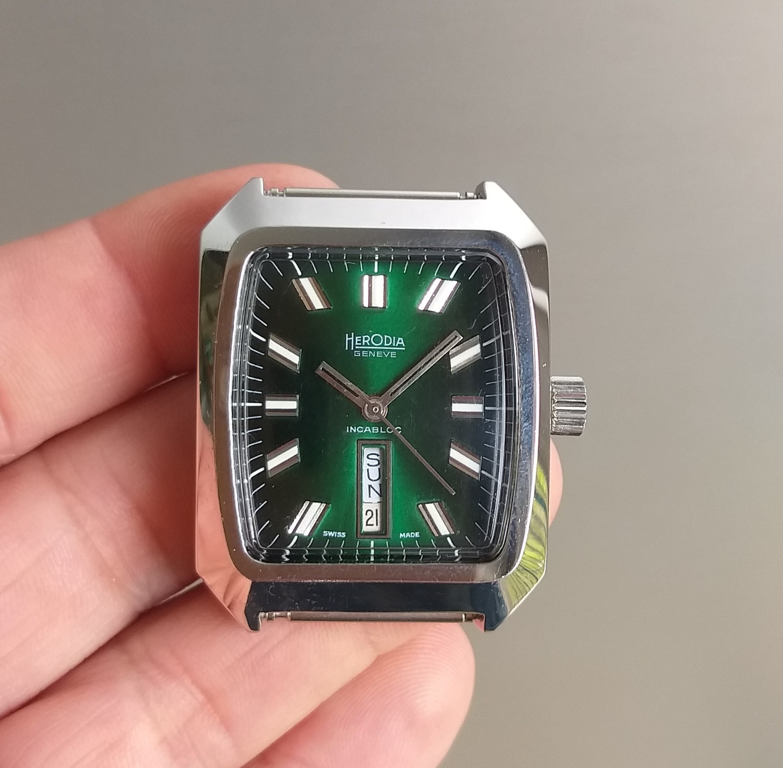 NOS 1970’s Project Watch Case + Dial & Hands for A. Schild AS 1906 Automatic