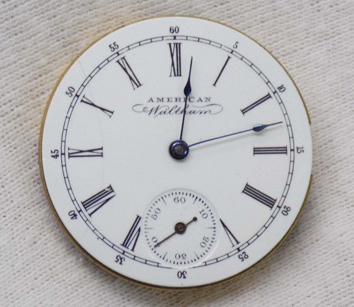 1891 American Waltham Grade 60 Model 1891 0s Pocket 7J Watch Movement