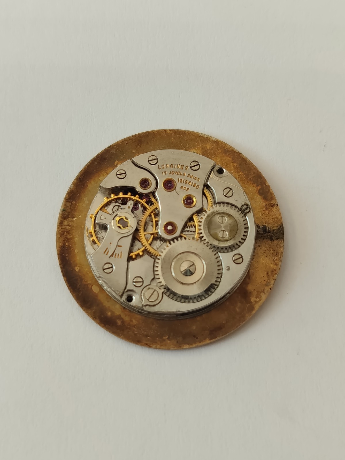 Vintage Longines 23.Z manual wind movement with dial (R-2754)