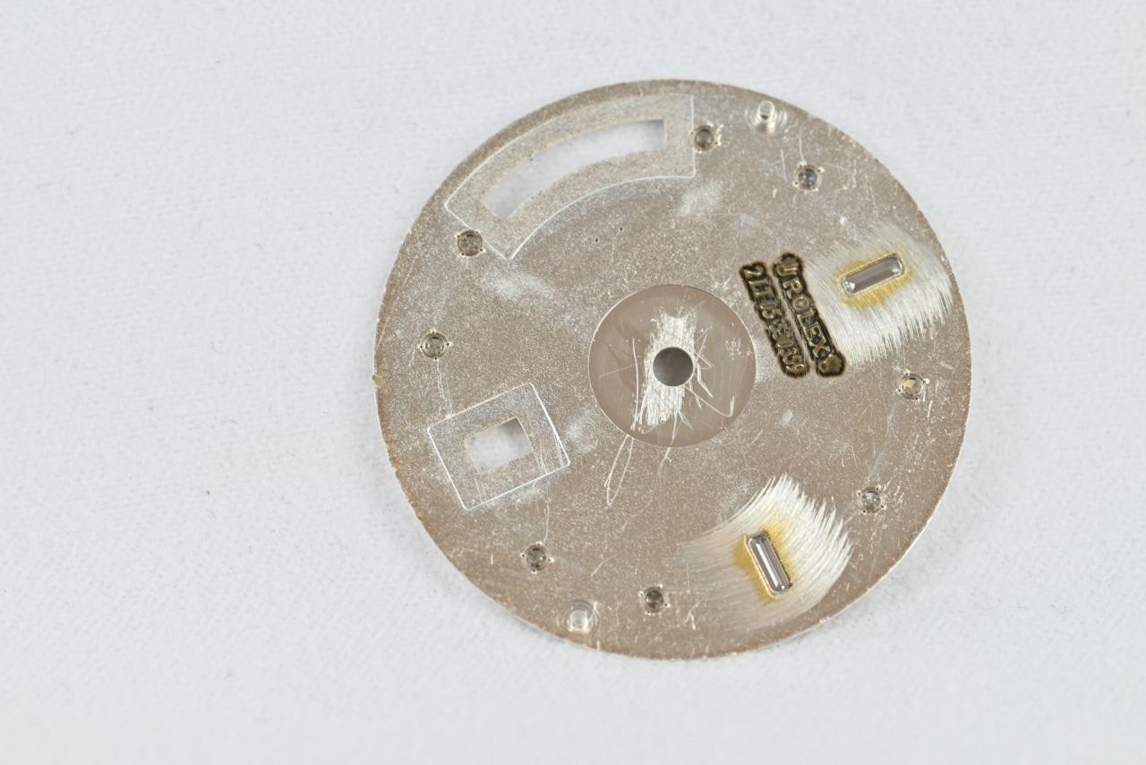 Rolex Factory Diamond Baguette Day-Date Watch Dial for White Gold 118209 Etc