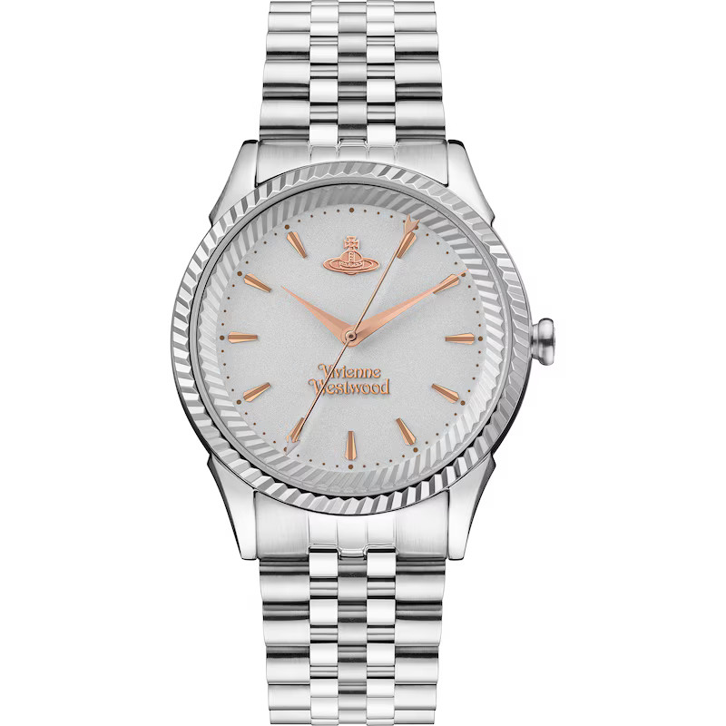 Vivienne Westwood Silver Seymour & Wallace End Link 18mm Case Connector
