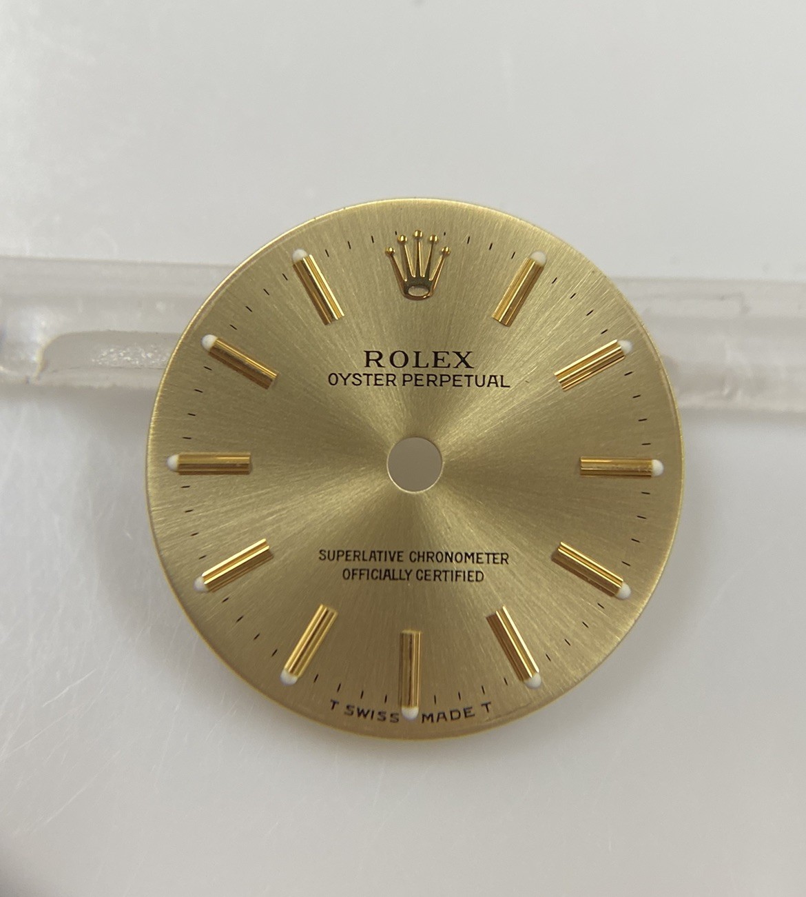 Genuine Rolex 24mm Oyster Perpetual Cal. 2130/2230 Gold Dial