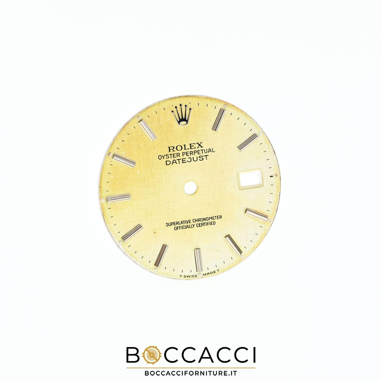 ROLEX Linen Lemon Dial for Datejust 36 Ref. 16220 16234 16200 Calib: 3135 (EX…