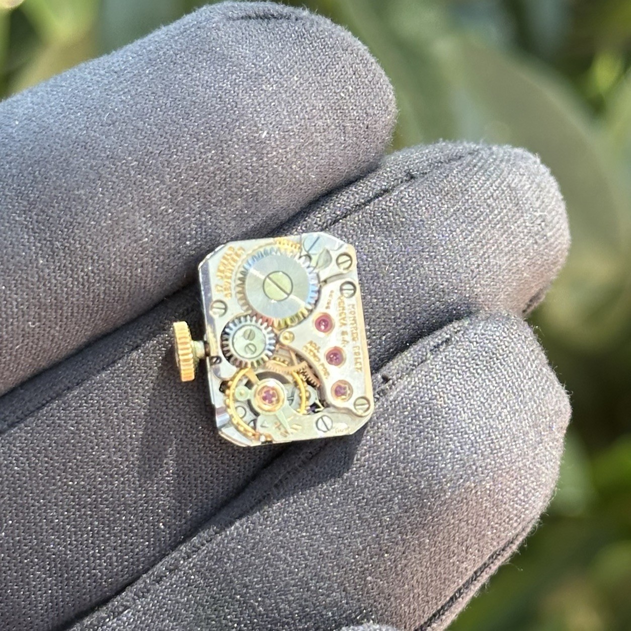 Vintage Rolex 17 Jewel Manual Wind Ladies 11.5mm Watch Movement / Dial