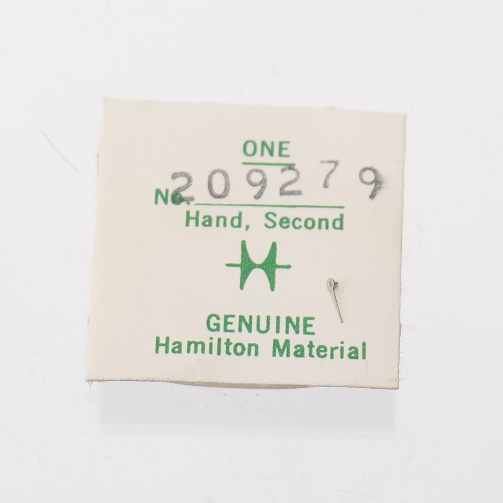 Hamilton 209279 Seconds Silver Hand For 8/0 – 12/0 Size Part Watchmakers (H23)