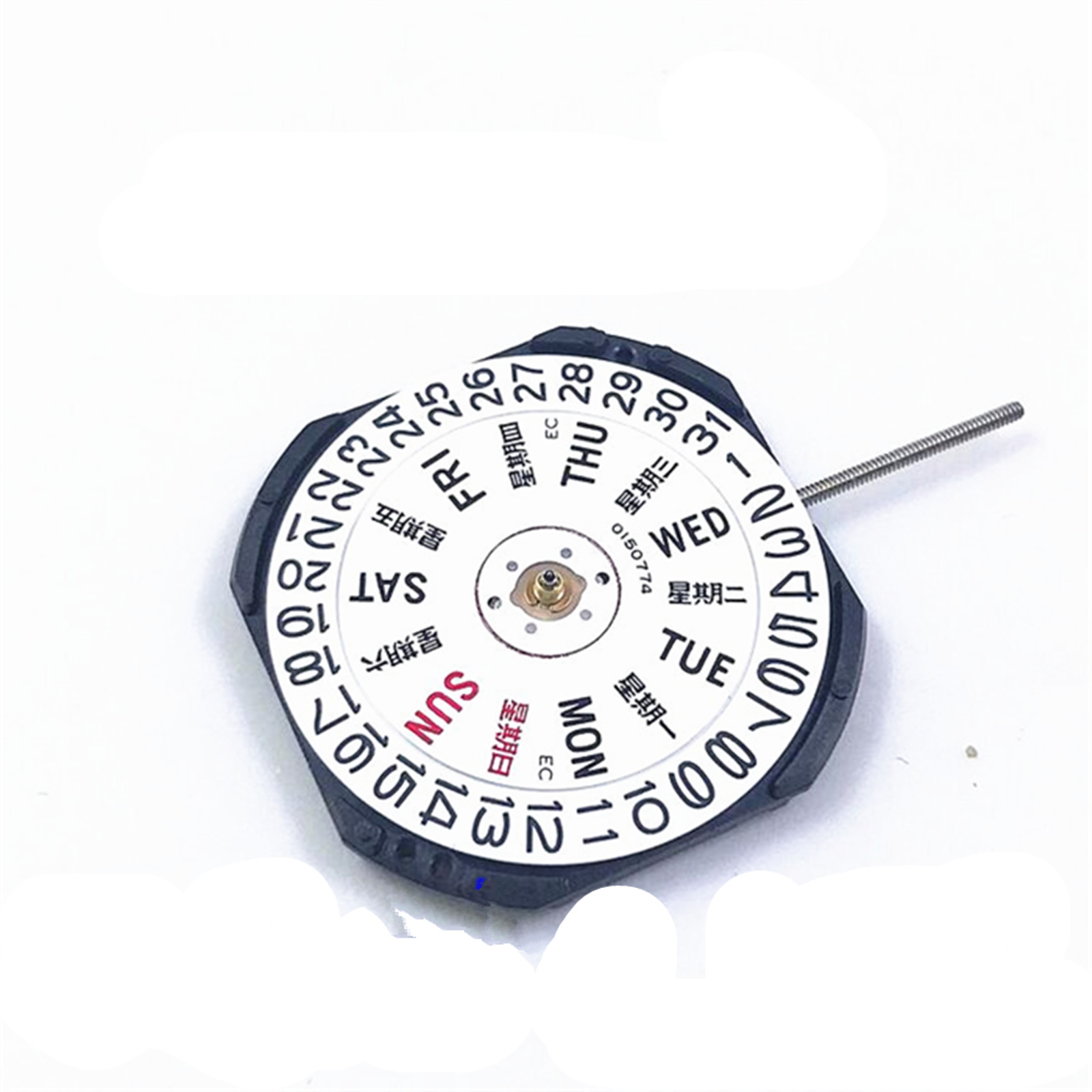 VX43E Quartz Watch Movement With Day Date For Seiko 7N43A V343 V348 V743 Y143