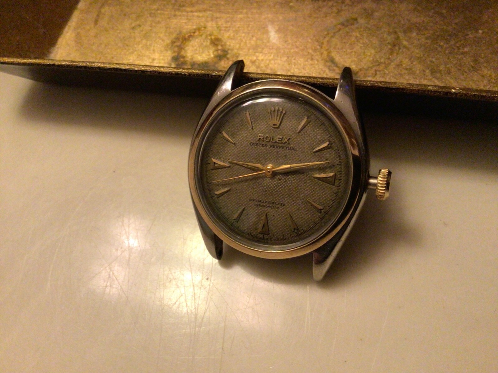 Rolex 1952 -Ref: 6084 “Semi-Bubble-Back” Two-Tone, 645 Movement,”Project Watch” 