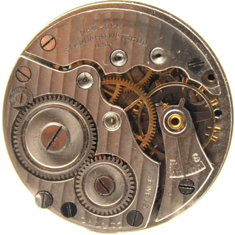 1911 NY STANDARD POCKET WATCH MOVEMENT 016246 GRADE: EXCELSIOR 0s ARRAY (OK)