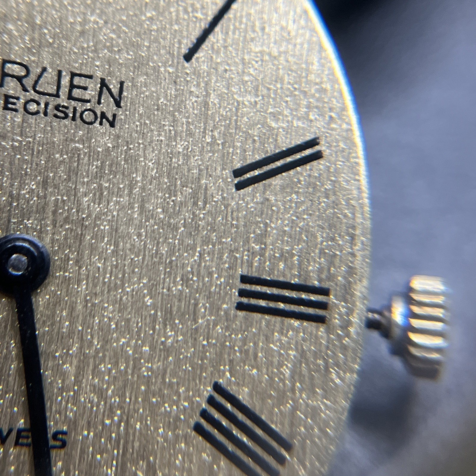 Gruen Cal. 455R Movement With Dial And Hands (00)