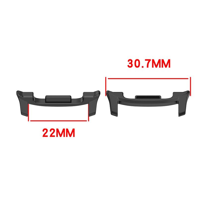 2pc Strap Connector Metal Head Grain Raw Ear for Samsung Galaxy Watch8/8 Classic