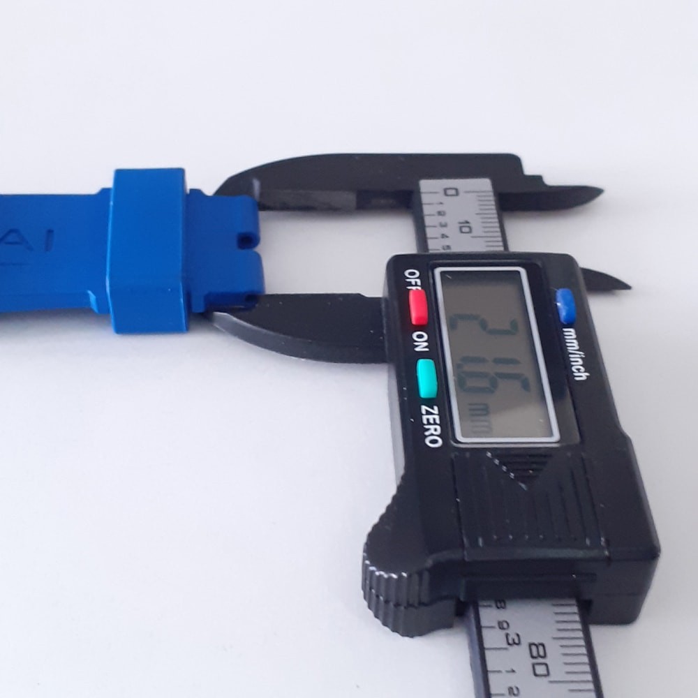 PANERAI Blue 24 x 21 mm Rubber Strap