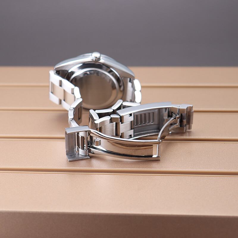 36mm/39mm NH35 Watch Cases nh35 Oyster strap For NH36 Nh38 Miyota 8215 Movement