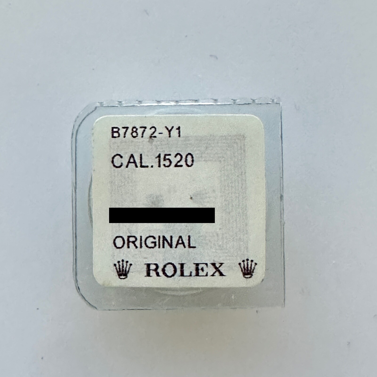 Genuine Rolex Caliber 1520 Crown Wheel B7872-Y1 New Sealed In Package
