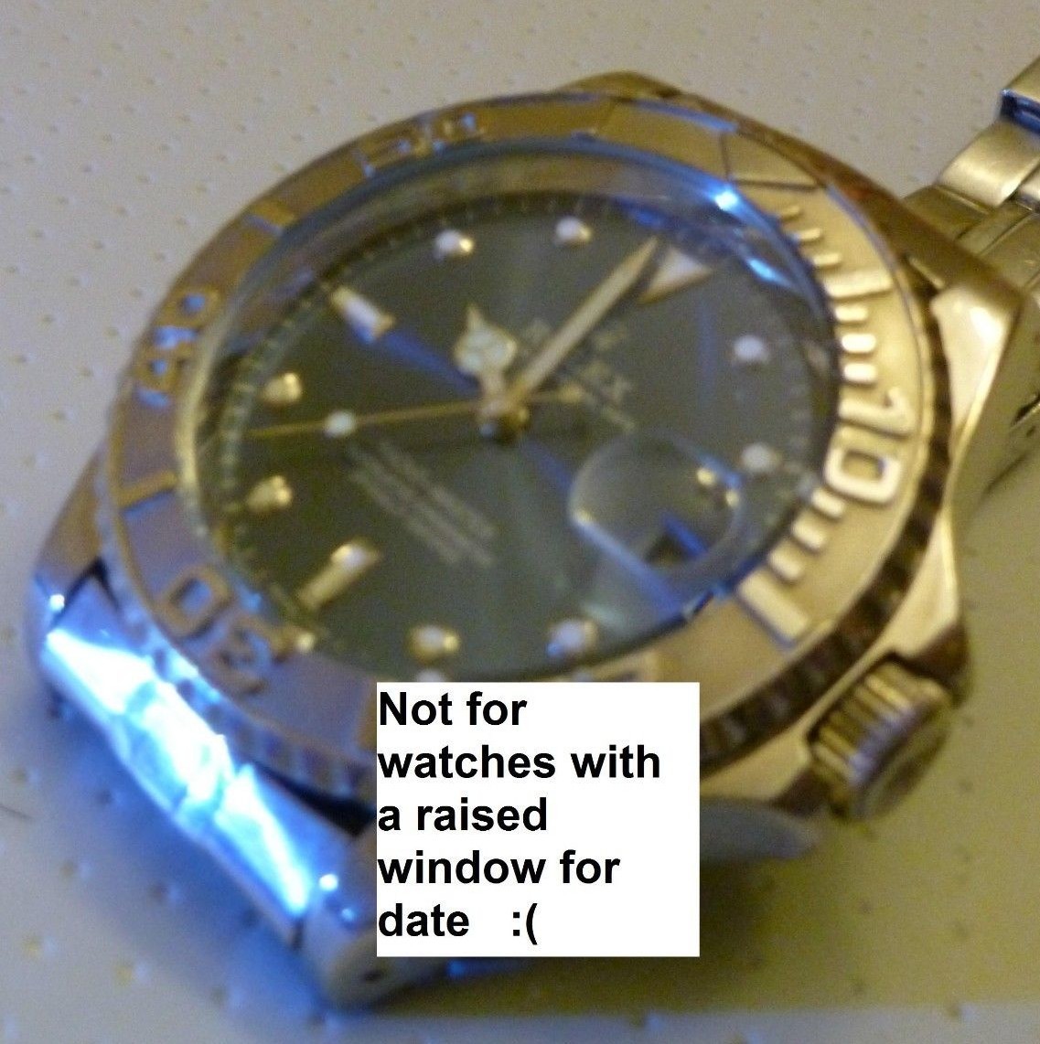 “The Original” Watch Lens/Display/Crystal/Screen Protector/Cover film. Set of 2
