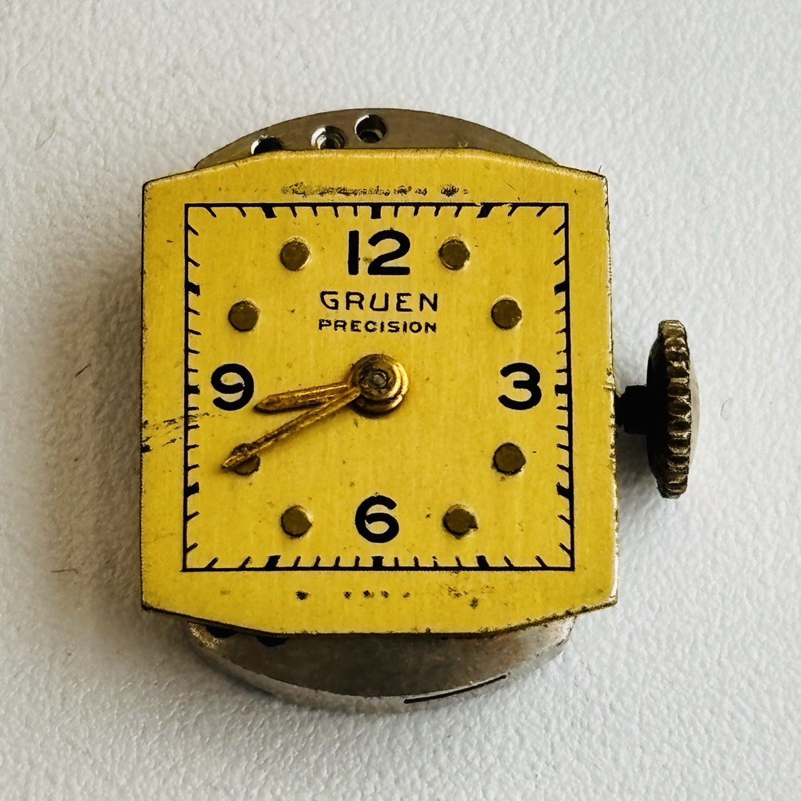 Gruen Ladies PRECISION Watch Movement 17J 275 Parts/Repair