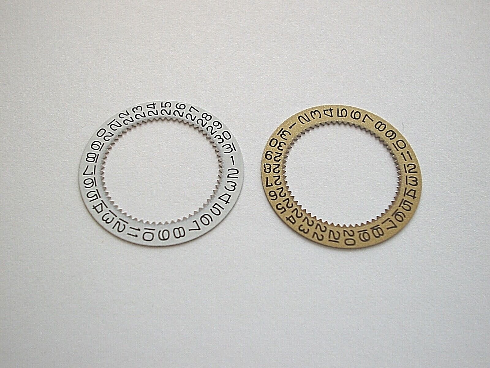 ETA 255.461, 1538, ETA 256.461 L.170.2, 1588; 2 new original date disc in y or w
