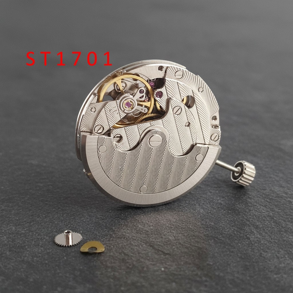 High Accuracy ST1701 Automatic Mechanical Watch Movement For Watch Accessories