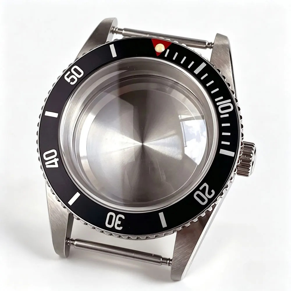 Tandorio 20ATM 38mm Mod NH34 NH35 Steel Diver Men Watch Case For NH35 NH36