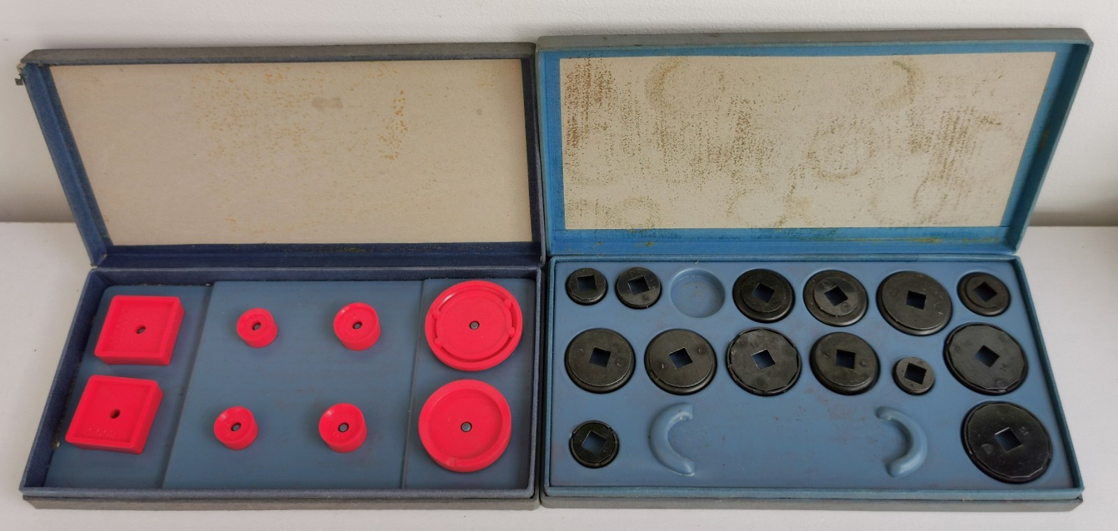 Vtg 1968 Tissot Wrist Watch Case Back Removal Die Set Tool & Sideral Set 364.216
