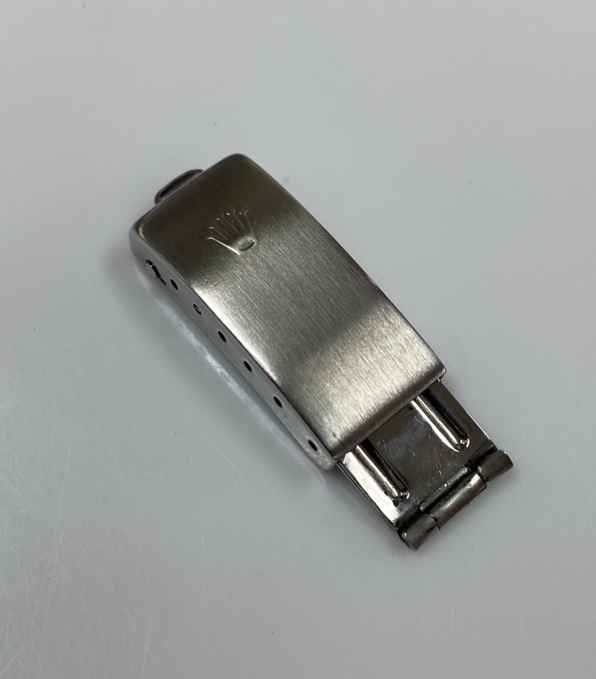 Genuine Rolex 62523D-18 Stainless Steel Buckle Clasp for 13mm Ladies Bracelet