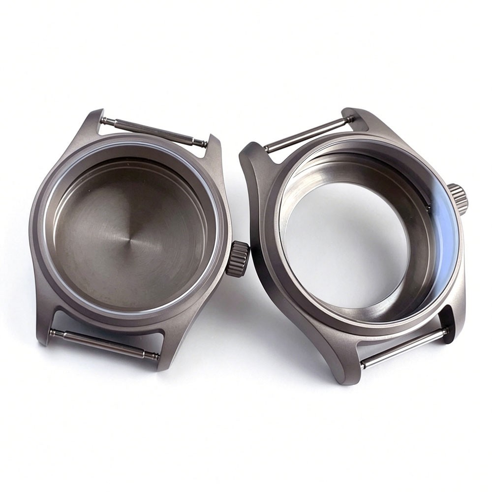 36mm 200M Waterproof Titanium Dive Watch Case for NH35 PT5000 Pilot Sapphire