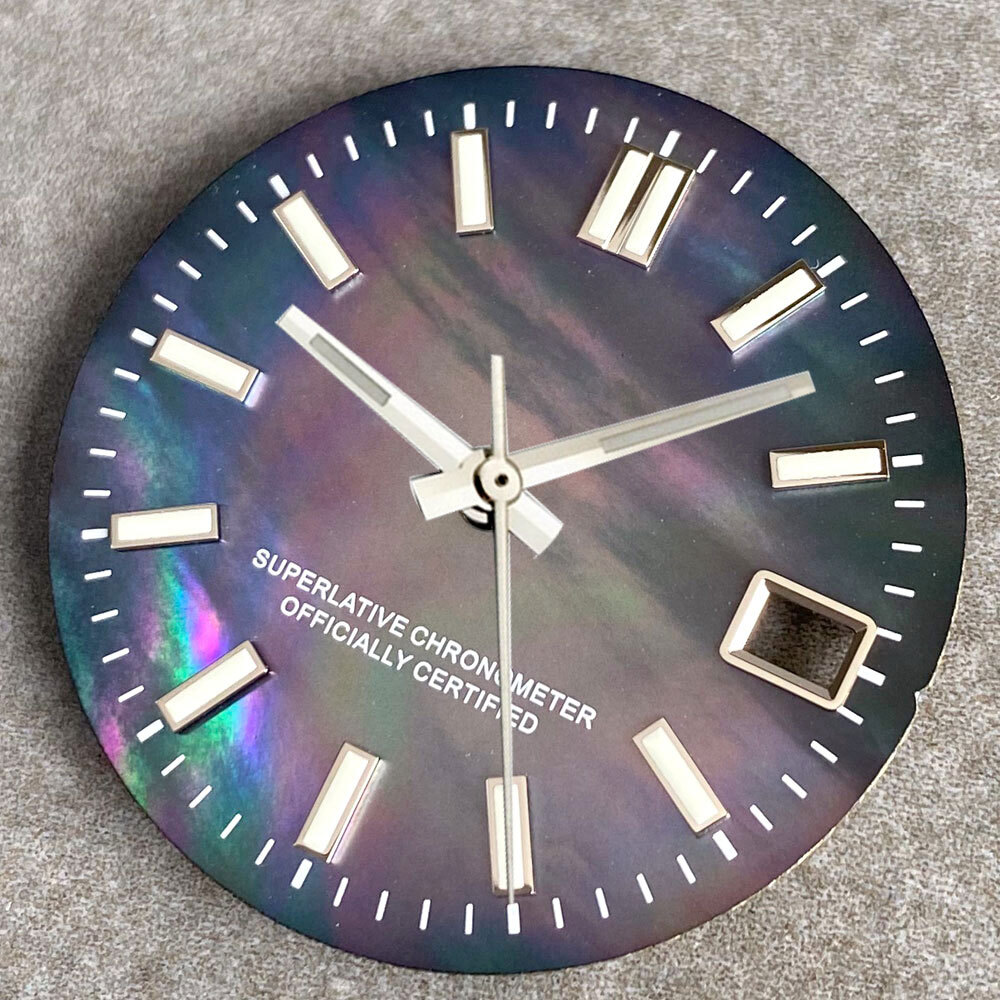 High Quality 29mm MOP Mother of Pearl Shell Dial Face Fit NH35 NH36 Men’s Watch