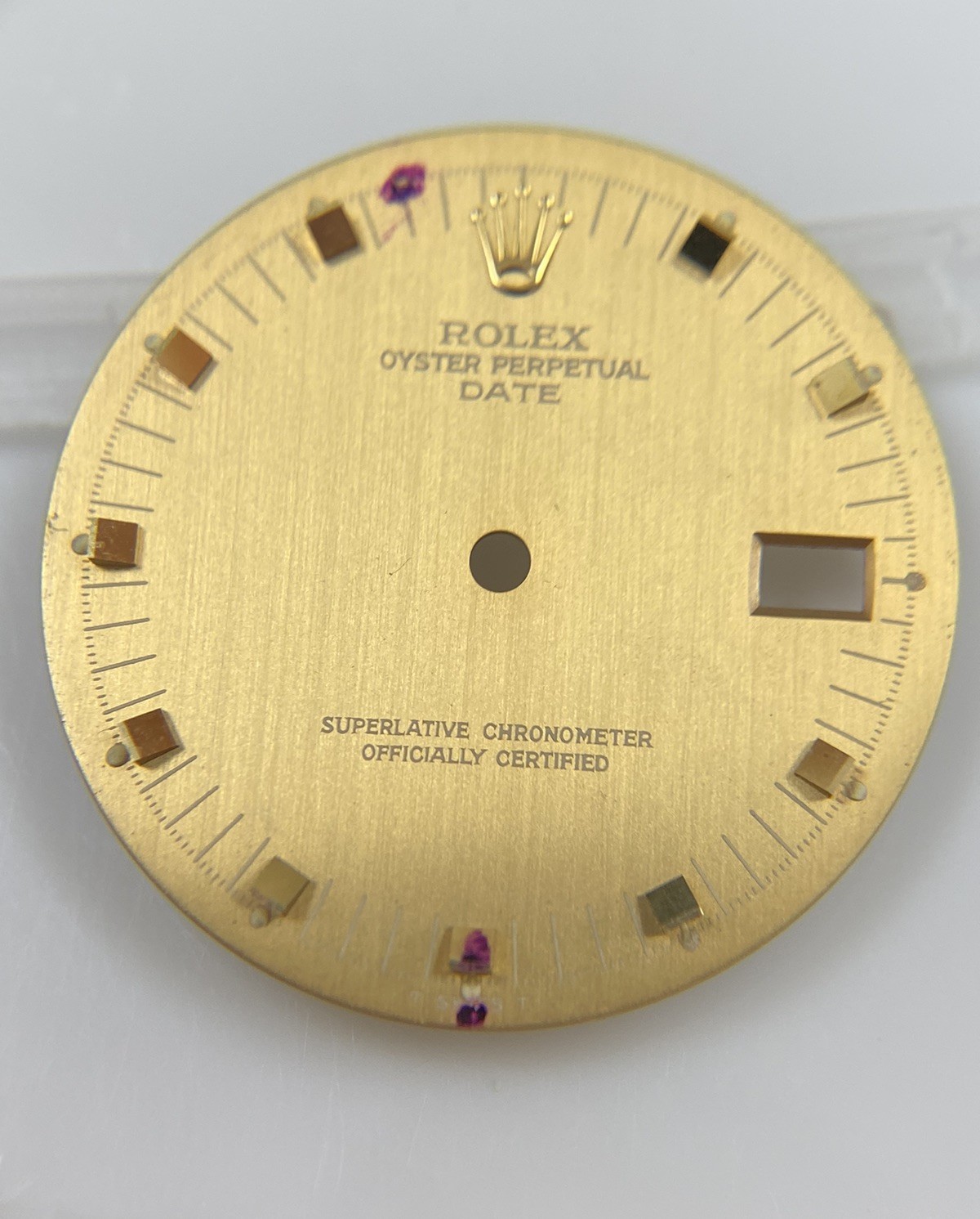 Genuine Rolex 34mm Datejust 1500 1501 1505 Cal 1560 1570 Champagne Gold Dial