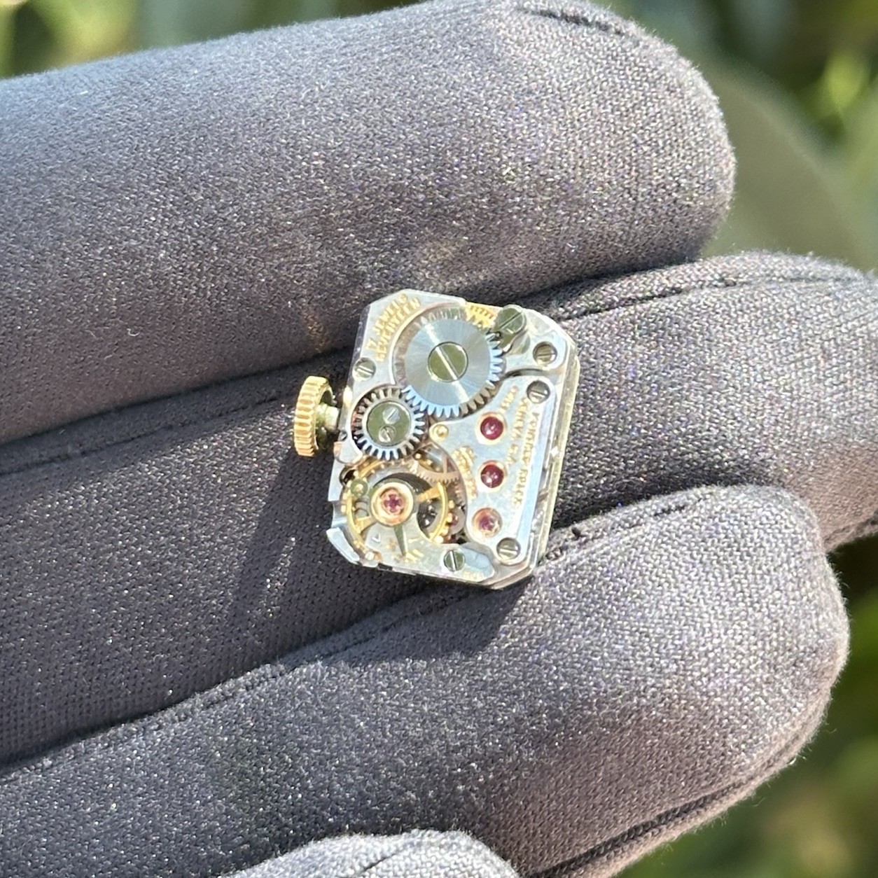 Vintage Rolex 17 Jewel Manual Wind Ladies 11.5mm Watch Movement / Dial