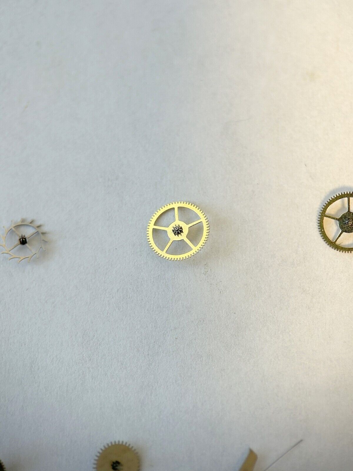 Universal Geneve Cal 2-66 Polerouter Parts Movement Balance Fork Wheel Watch 67