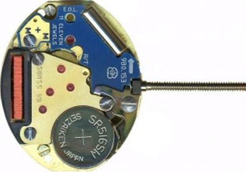 Brand New, Watch Movement ETA 980.153 Quartz Height 3.3mm