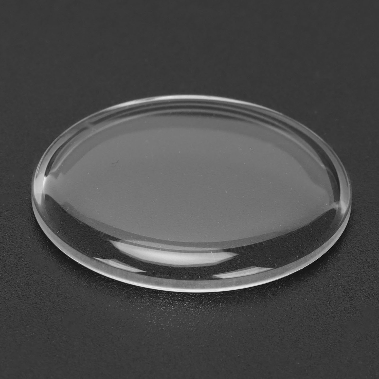 Watch Lens Waterproof Transparent 26.0-29.5mm Round Watch Crystal Lens Watch