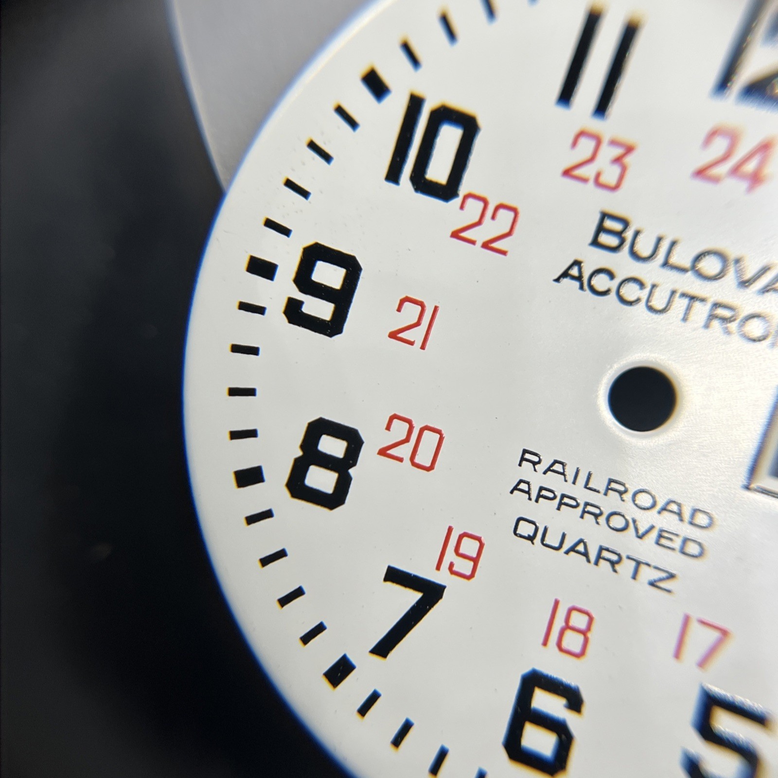 Bulova Accutron Railroad Approved Quartz Day-Date Dial (015)