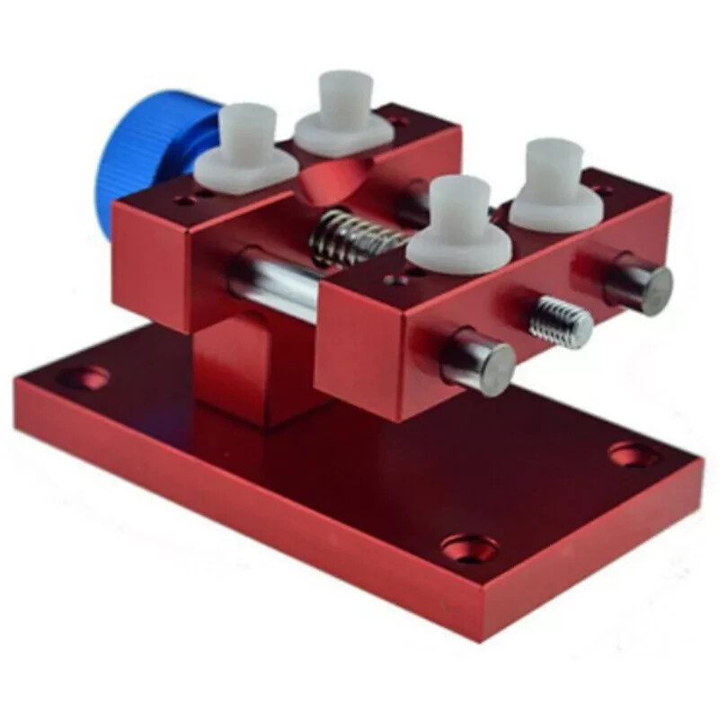 Stainless Steel Large Case Vise With Base Watch Holder For Watch Repair Metal