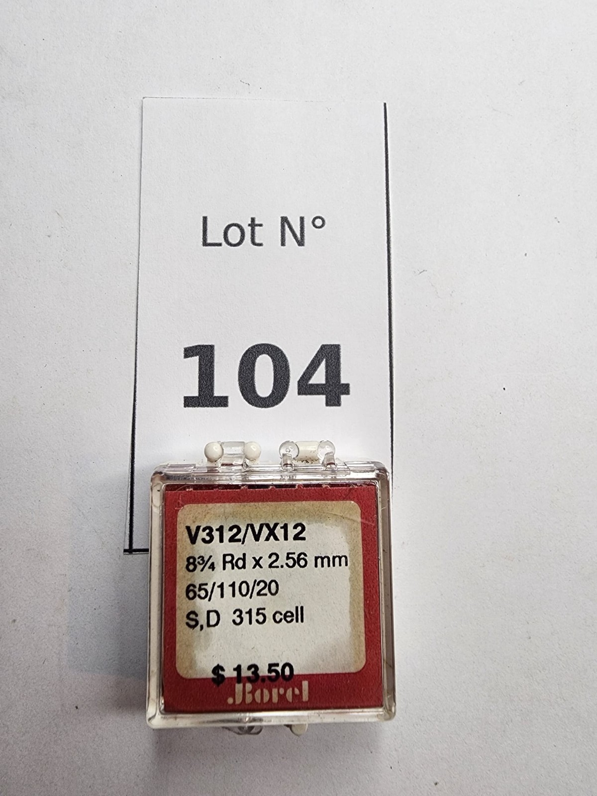 Vintage Borel V312/VX12 Quartz Watch Movement – 8¾ Rd x 2.56mm – Partial Box