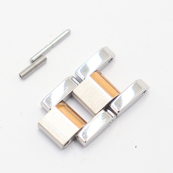 Genuine link band Seiko Lukia 1B22-0BB0 2 links silver x gold color 10mm women’s