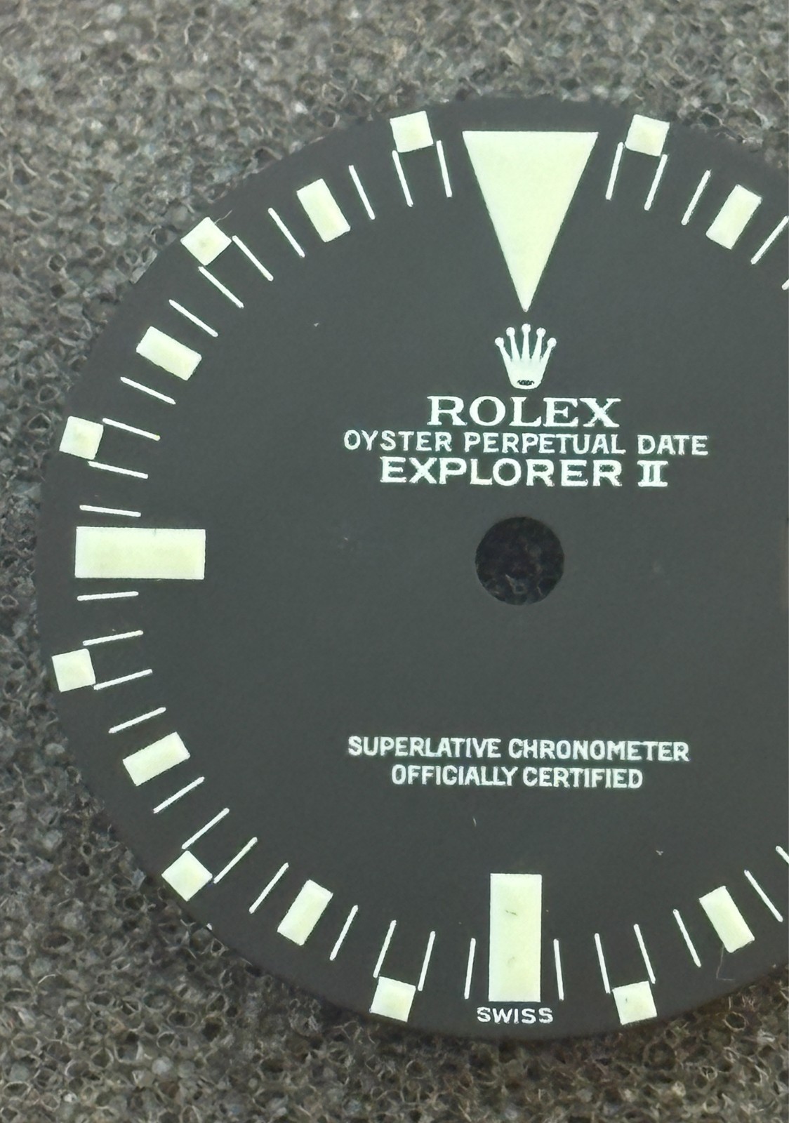 Rolex Explorer II Unused Rolex Service Dial in – Beautiful!