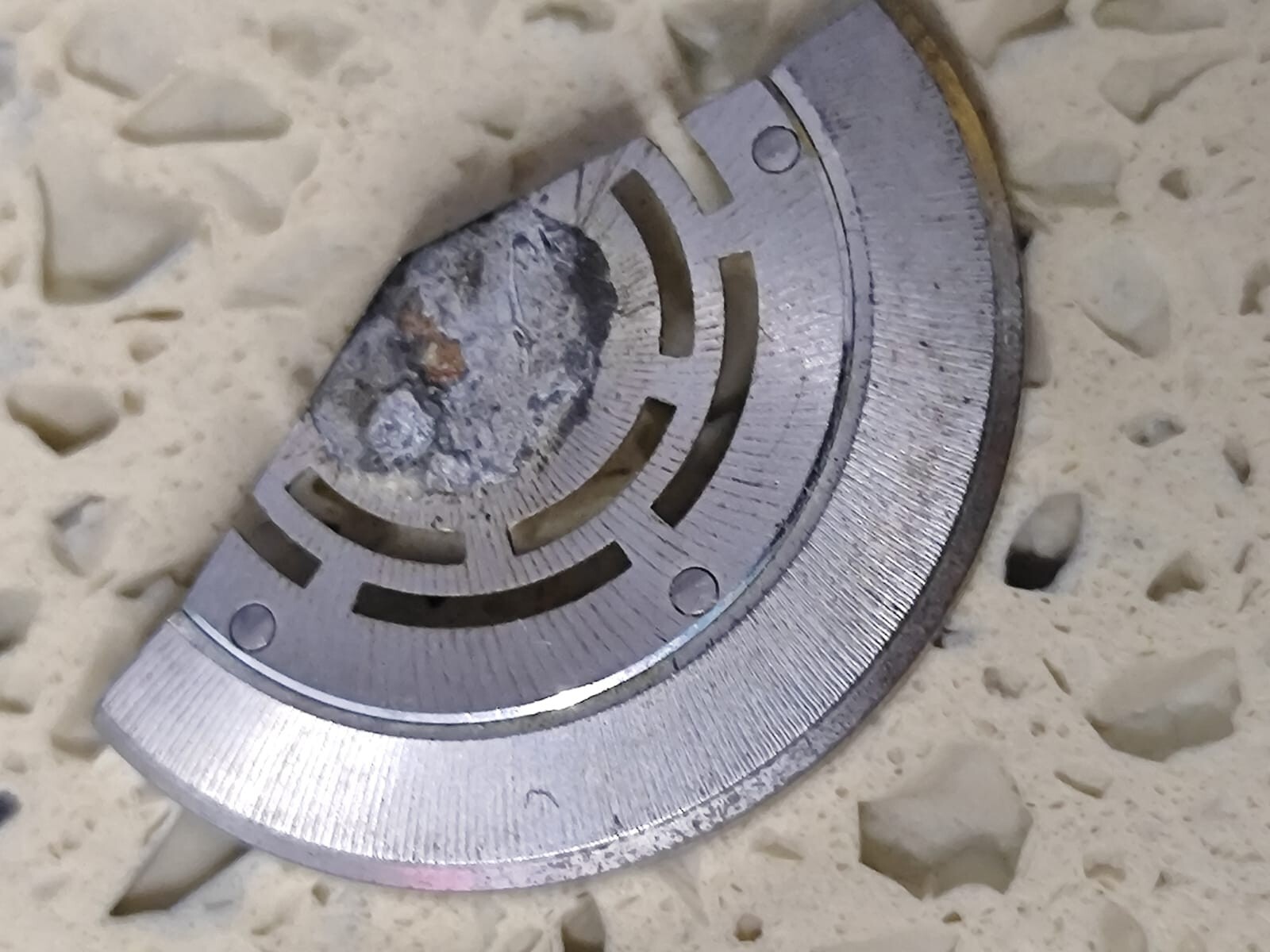 Rolex 1570 1560 1530 7903 Watch Movement Oscillating Weight Rotor Work