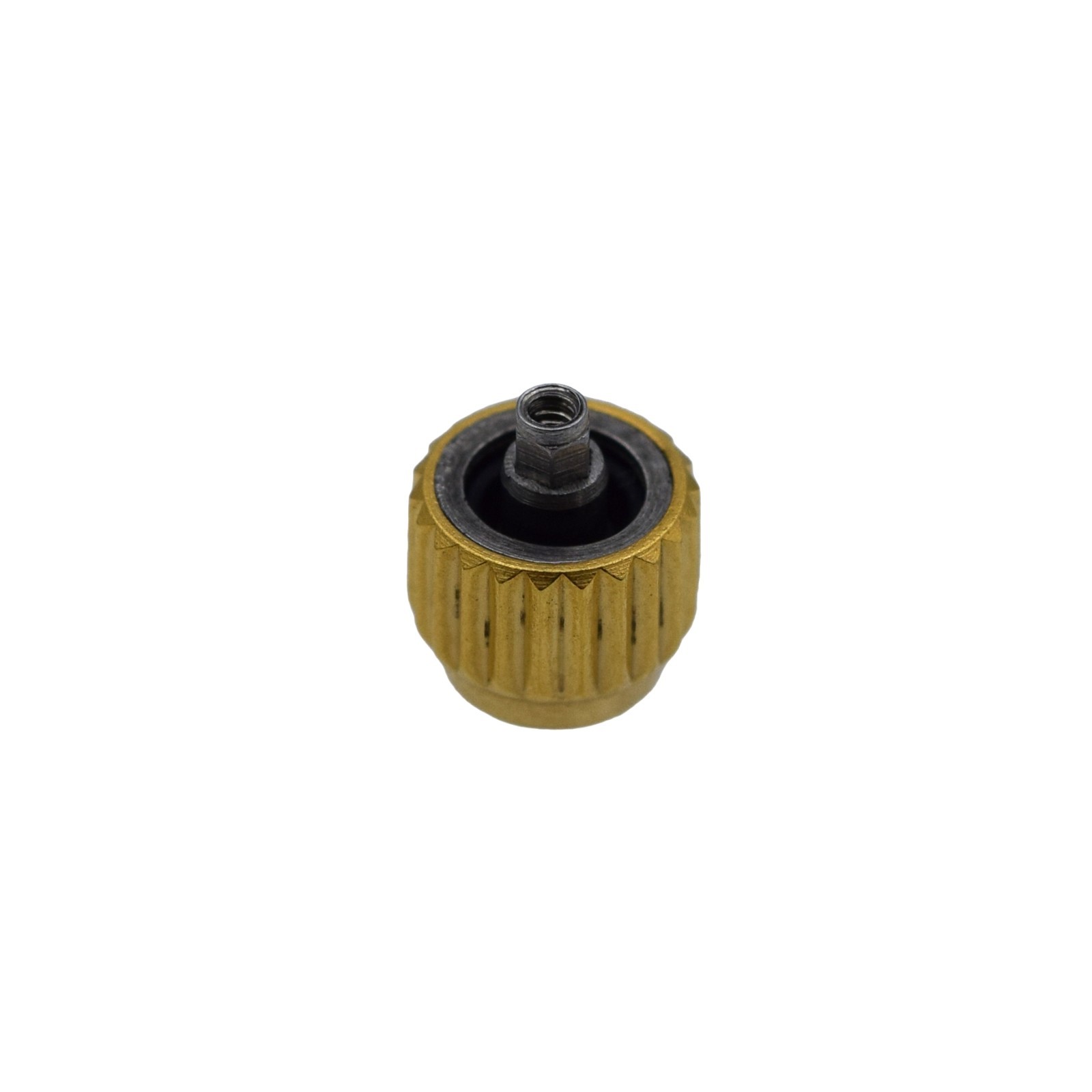 5 mm Stainless Steel Screw Down Watch Crown For Tag Heuer Gold 5026