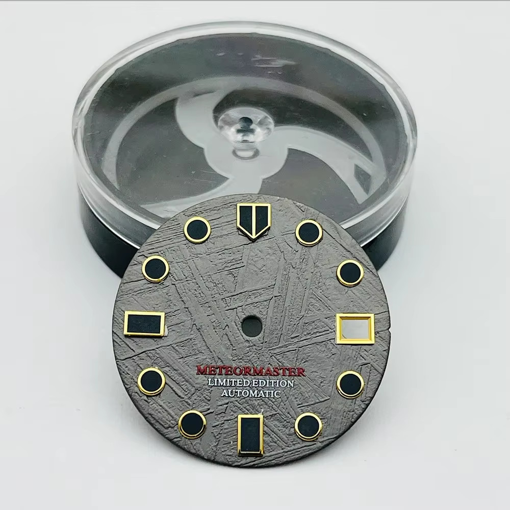 28.5Mm NH35 NH36 Dial Meteorite-Like Watch Dial Fit for SKX007 SPRD 6105 Turtle