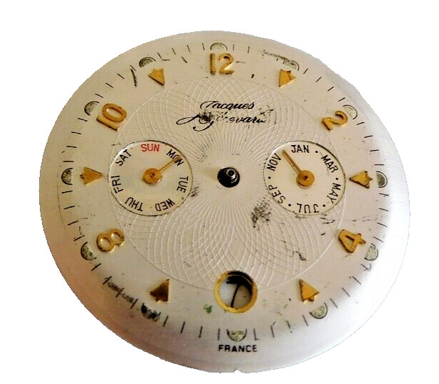 FE 7870C JACQUES PREVARD MOVEMENT HAND & STEM MISSING. USED