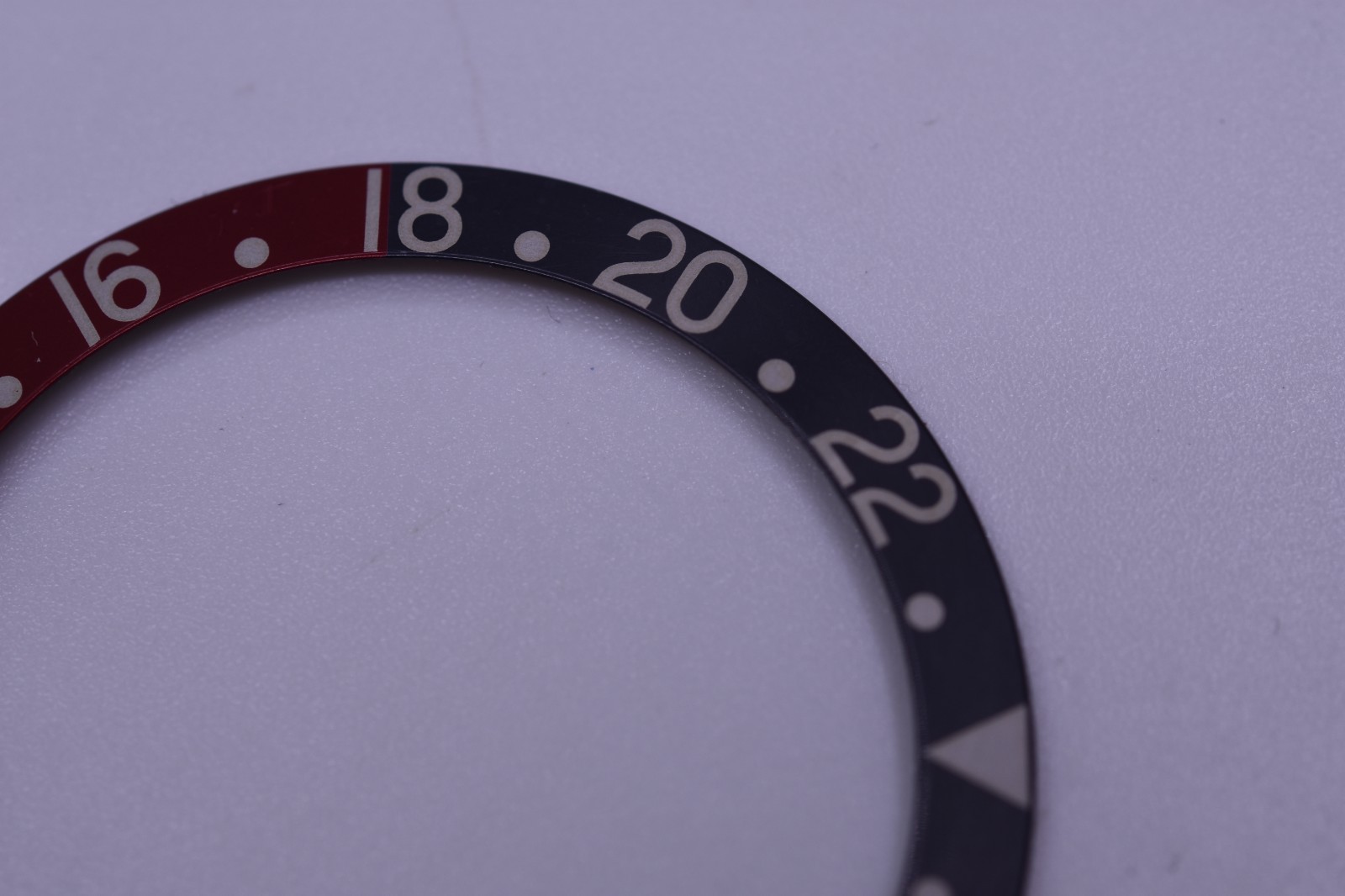 Vintage Rolex GMT Master 16760 Fat Lady Coke Insert Faded