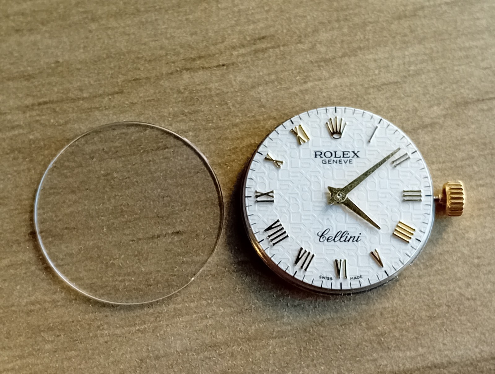 MOVEMENT ROLEX CELLINI QUARTZ CAL 6620 LADY 22MM FOR PARTS